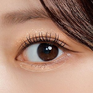 Блестящие тени-карандаш для век Black Rouge Drop Eyes Stick Glitz #D03 Fairy Glitz, 0.7г