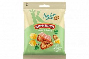 «Кириешки Light», сухарики со вкусом «Сёмга с сыром», 80 г