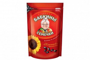 «Бабкины семечки», семечки отборные, жареные, 500 г