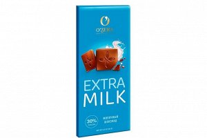 «O'Zera», шоколад молочный Extra milk, 90 г