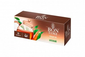 «Bontime», чай черный «Крепкий», 25 пакетиков, 37,5 г