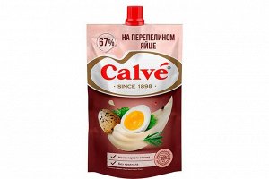 «Calve», майонез «На перепелином яйце» 67%, 200 г