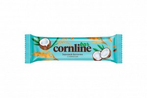 «Cornline», зерновой батончик с кокосом, 30 г (упаковка 18 шт)