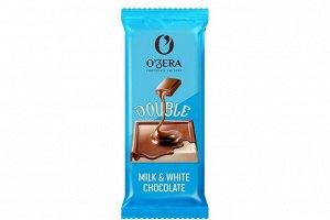 «O'Zera», шоколад Double Milk & White chocolate, 24 г (упаковка 30 шт)