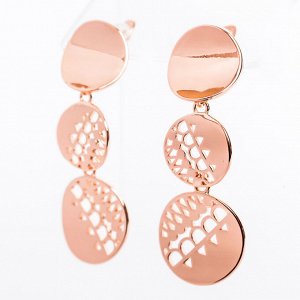 Серьги пластины F82100688