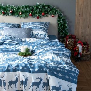 Постельное бельё "Этель" Евро Scandi dream 200х217 см, 220х240 см, 70х70 см - 2 шт, бязь
