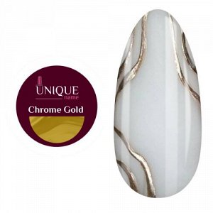 Unique Гель-краска Chrome Gold (5g)