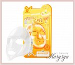 Elizavecca Маска тканевая витаминизированная для повышения упругости лица Mask Pack Vita Deep Power Ringer, 23 мл