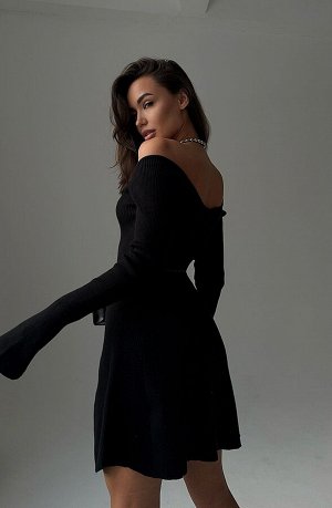 Стильное платье! Цвет Черный