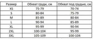 Размерная сетка
