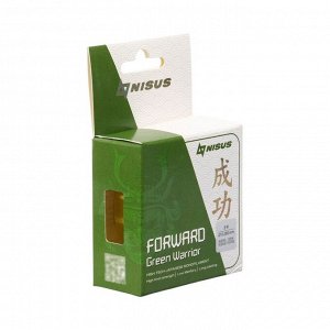 Леска NISUS FORWARD Warrior, диаметр 0.203 мм, тест 3.55 кг, 100 м, зелёная