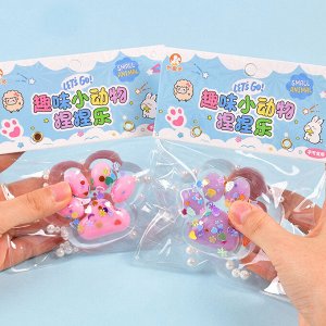 Сквиш, Игрушка - мялка, Антистресс "Кошачья лапка"
