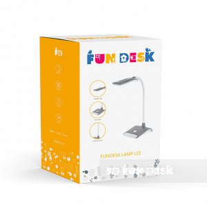 Настольная светодиодная лампа FunDesk LS3 grey