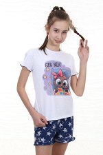 Детская пижама для девочки Совенок ДТК12