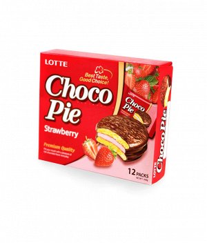 Пирожное клубничное Choco Pie «Strawberry»