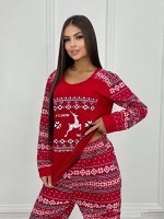 Пижама Новогодняя женская