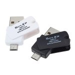 Картридер OTG OT-PCR01 (KS-602) (USB,TF,microUSB) 10шт/уп