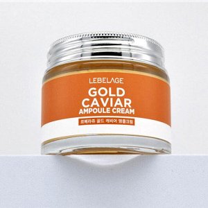 Lebelage Антивозрастной ампульный крем с экстрактом икры / Ampoule Cream Gold Caviar, 70 мл