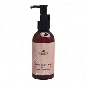 Manita Professional Парфюмированный крем для рук и тела / Cherry, Almond, Sandal, 150 мл