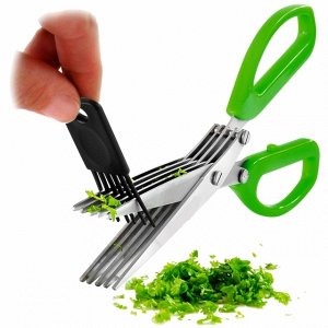 Ножницы для зелени+ щеточка для лезвий