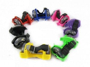 Ролики на обувь. "Ролики на пятку" с подсветкой. Small Whirlwind Pulley HJ-A16 .  пр.Китай