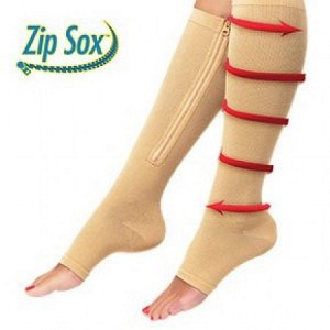 Гольфы компрессионные на молнии от варикоза ZIP SOX