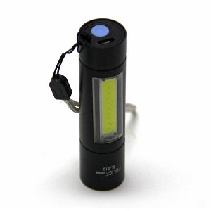 Ручной фонарик USB Р-510 + боковой COB