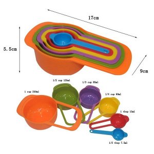 Набор из 6 дизайнерских мерных ложек (KH-2342)