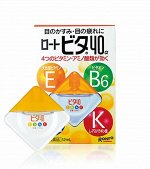 Rohto 40 Vita -alfa Японские Витаминизированные капли для глаз