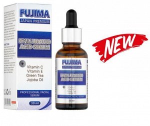 FUJIMA Professional facial Hyaluronic Acid Serum+Vitamin C+v.E +Green Tea +Jojoba Oil. 30мл