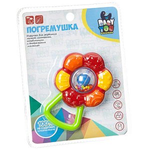 Игр.разв.погрем. пласт., Цветок, Bondibon, CRD 21,5 16,5 см, арт. 6608-11