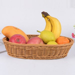 Корзина плетёная овальная