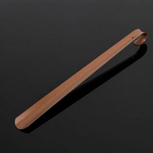 Ложка для обуви Solomon-De Luxe, 45 см, толщина 1,5 мм, металл, МИКС