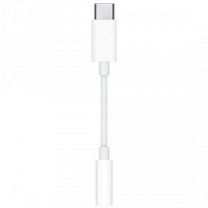 Переходник адаптер с USB-C (Type-C) на 3.5 мм Jack белый