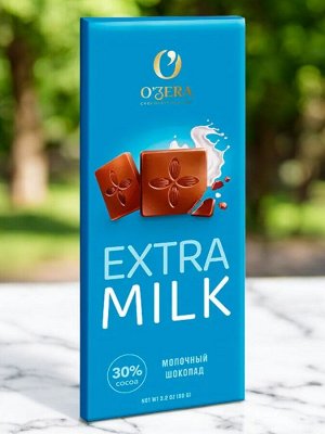 Шоколад молочный «OZera» Extra milk, 90 г