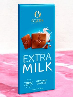Шоколад молочный «OZera» Extra milk, 90 г