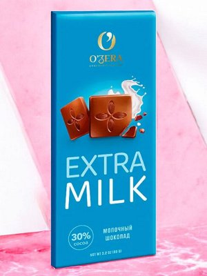 Шоколад молочный «OZera» Extra milk, 90 г
