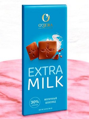 Шоколад молочный «OZera» Extra milk, 90 г