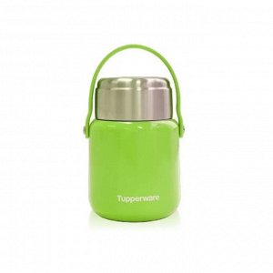 Термос для еды 1 л с ложечкой, зеленый - Tupperware®.