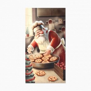 Полотенце кухонное «Этель» Cookies, 40x73 см, хлопок 100%, саржа 190 г/м²