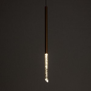Светильник "Акота" LED 5Вт 4000К матовое золото 2х2х60-160см