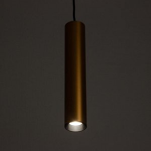 Светильник "Лукас" LED 5Вт 4000К матовое золото 5х5х30-130см