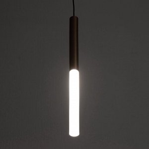 Светильник "Лукас софт" LED 5Вт 4000К кофе 2х2х30-130см