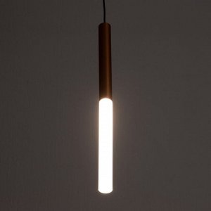 Светильник "Лукас софт" LED 5Вт 4000К матовая медь 2х2х30-130см