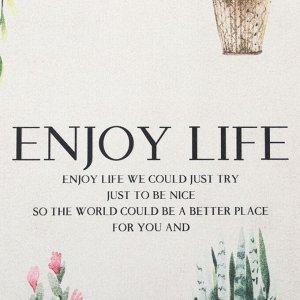 Набор ковриков для кухни Этель Enjoy, 2 шт., 38x58 см, 38x118 см