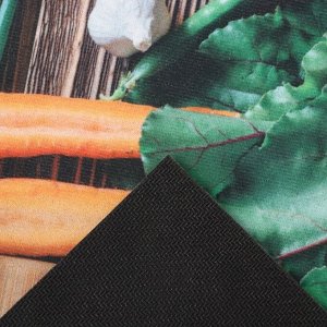 Набор ковриков для кухни Этель «EAT», 2 шт., 38x58 см, 38x118 см