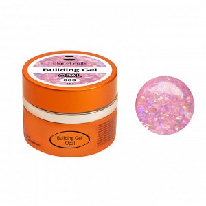 Гель для наращивания ногтей моделирующий цветной Planet Nails 15гр - Building Gel Opal-083