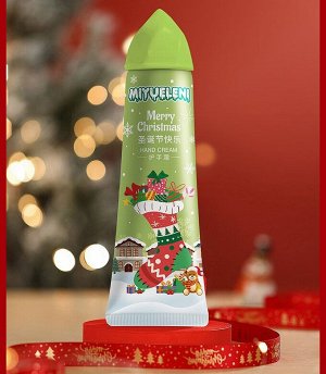 Набор кремов для рук мороженки с фигурным дозатором Новогодняя серия, 5 шт. по 30 мл.