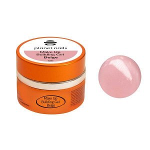 Гель  для наращивания ногтей Planet Nails- Make Up Building Gel Beige, 15 гр, моделирующий гель, бежевый.