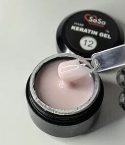 SaSa KERATIN GEL новинка голые ногти 30 грамм